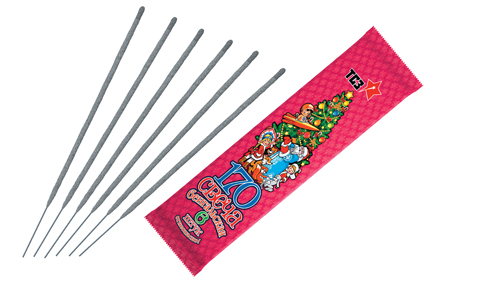  Бенгальские свечи 6 шт 170 мм в пакете  в Нижневартовске