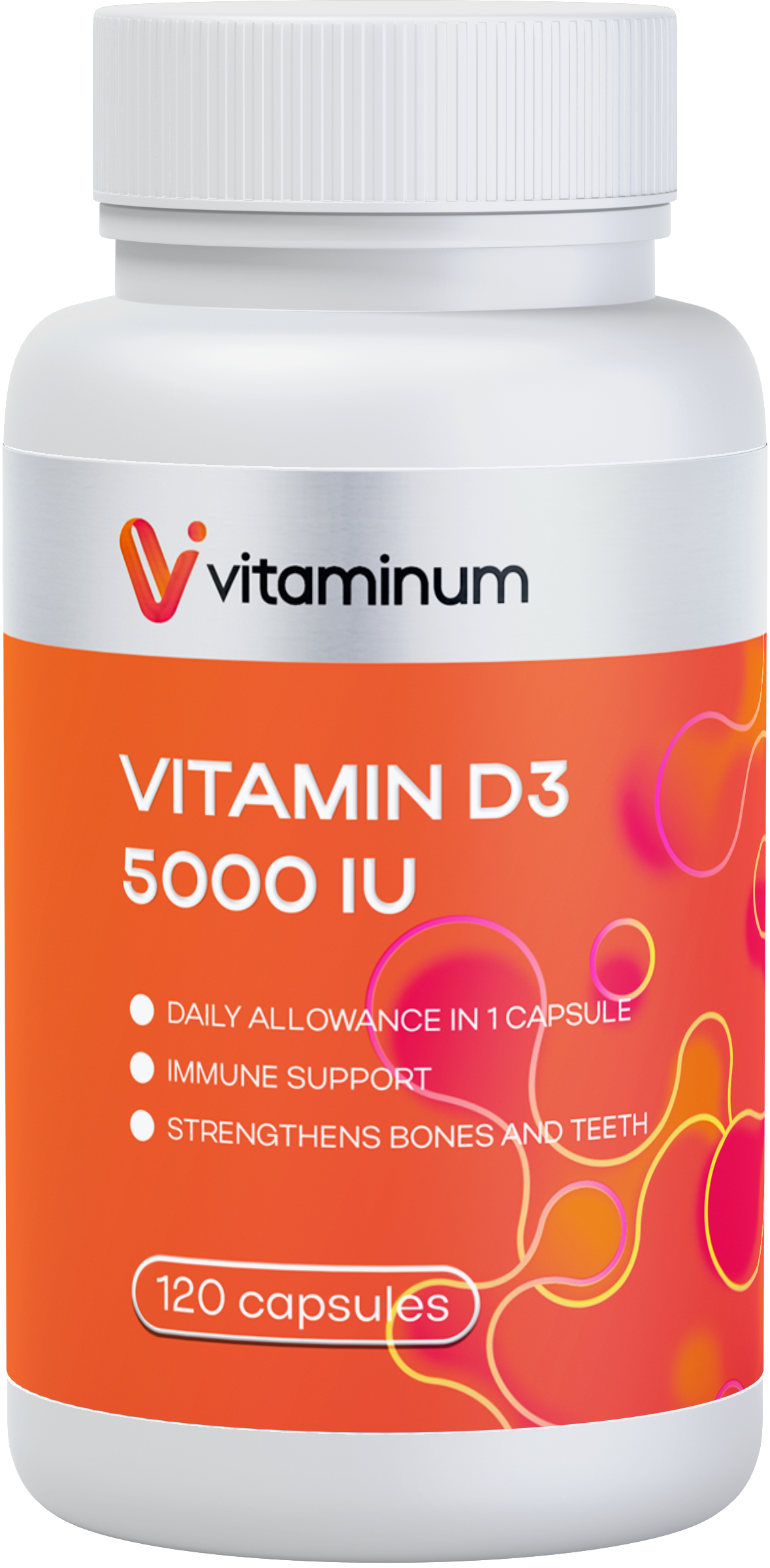  Vitaminum ВИТАМИН Д3 (5000 МЕ) 120 капсул 260 мг  в Нижневартовске